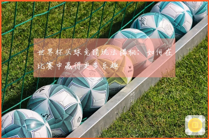 世界杯买球竞猜玩法揭秘：如何在比赛中赢得更多乐趣